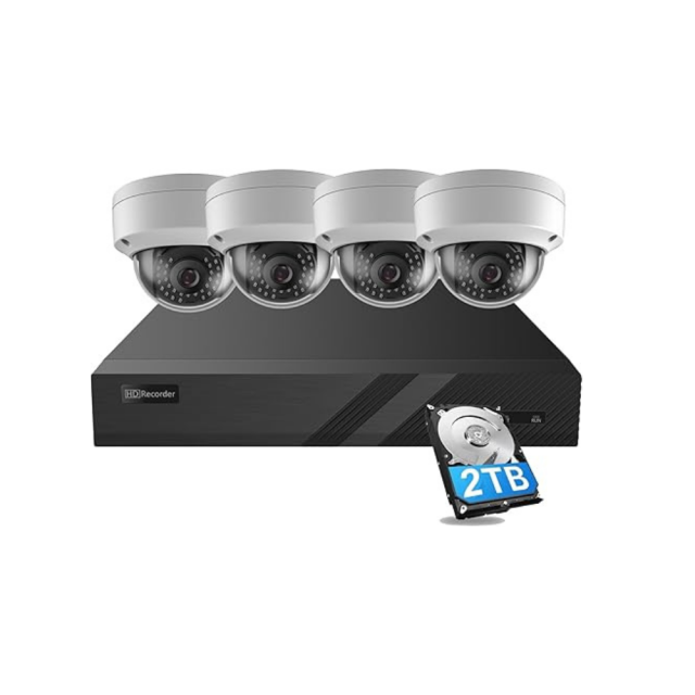 HD 4 Channel CCTV Security Kit
