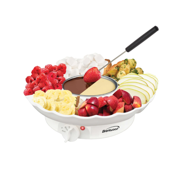 Brentwood Cheese and Chocolate Fondue Maker