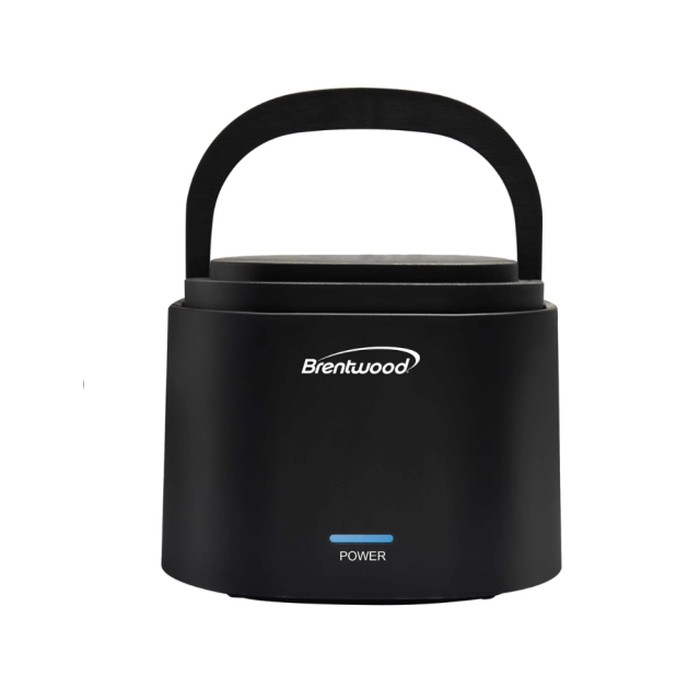 Brentwood electric Lunch Box-Black/Blue & Grey