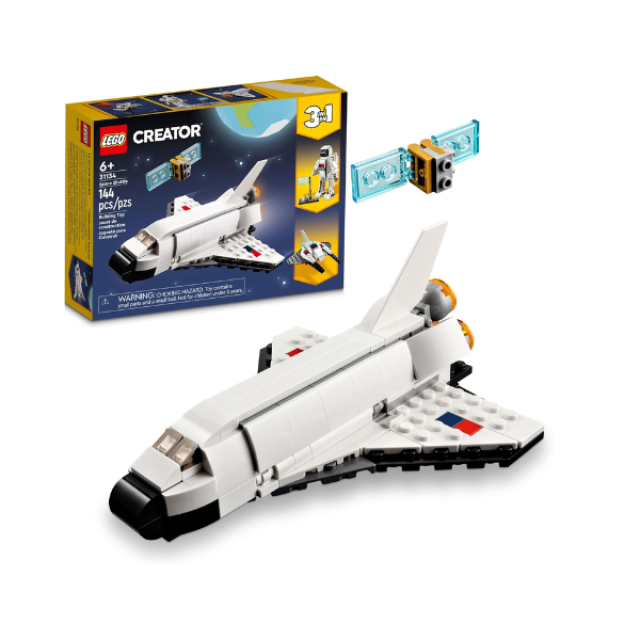 Space Shuttle 3 in 1 Lego Set